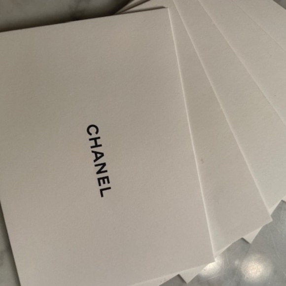 Chanel Envelopes & Cards (10x White) Authentic - Picture 3 of 5